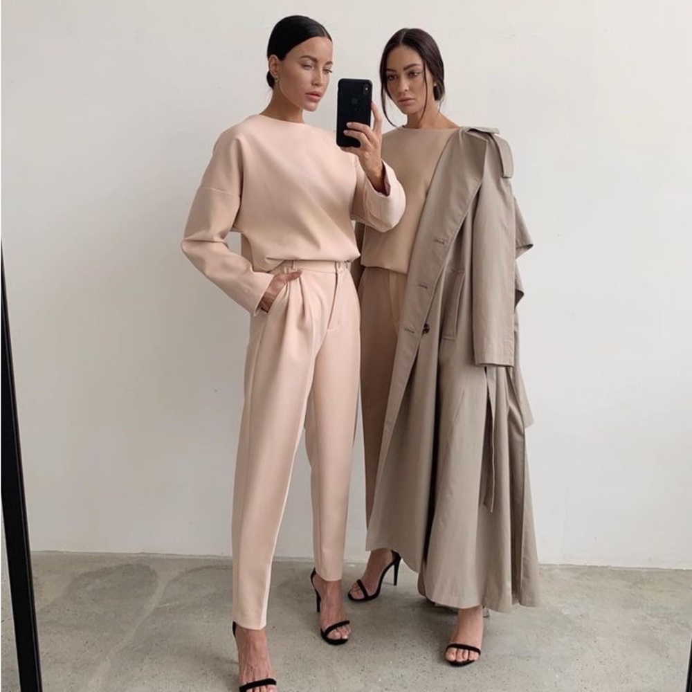Namelazz Peach Top/Bottom Set NWT